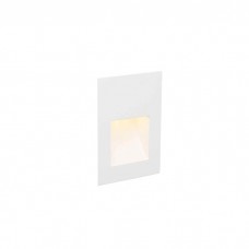 Настенный светильник Faro 63283 PLAS SQ White recessed lamp, 1 Вт, 112 лм, 3000K
