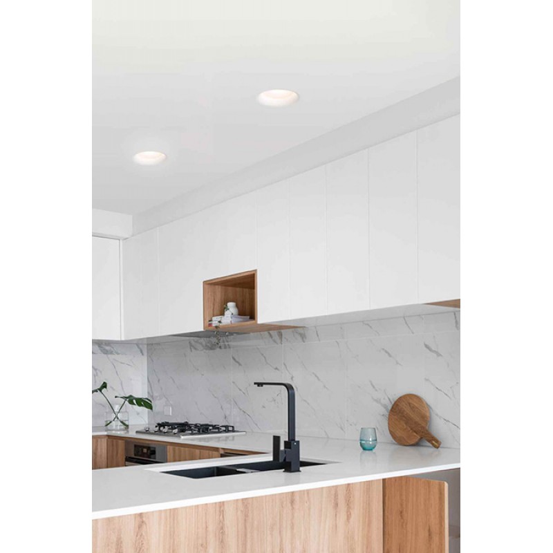 Потолочный светильник Faro 63290 NORD White recessed lamp, 18 Вт, 1400 лм, 3000K
