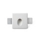 Настенный светильник Faro 63425 Tuk Recessed White Plaster 2W 2700K, 2 Вт, 97 лм, 2700K