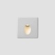 Настенный светильник Faro 63425 Tuk Recessed White Plaster 2W 2700K, 2 Вт, 97 лм, 2700K