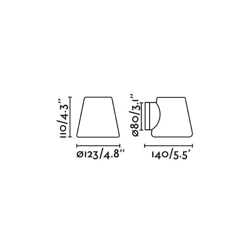 Бра - Faro 63510 Bianca Chrome wall lamp