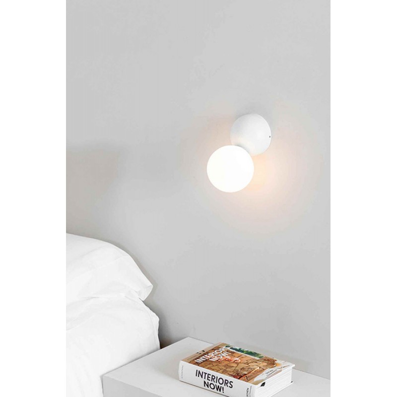Бра - Faro 64028 JOY White wall lamp, 3 Вт, 280 лм, 3000K