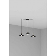 Люстра - Faro 64133-3L MARLIN 3L Black pendant lamp