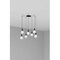Люстра - Faro 64135-7L ART 7L Black pendant lamp