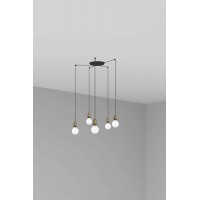 Люстра Faro 64137-5L ART 5L Old gold pendant lamp
