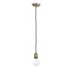 Подвесной светильник Faro 64137 ART Old gold pendant lamp