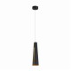 Подвесной светильник Faro 64172 PLUMA Black and gold pendant lamp, 6 Вт, 450 лм, 3000K