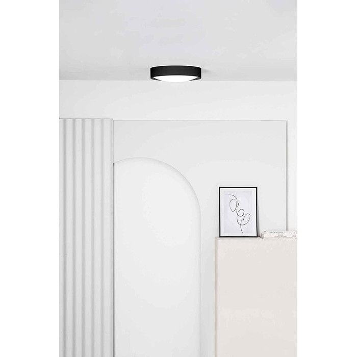 Стельовий світильник Faro 64188N VUK Black ceiling lamp, 40 Вт, 3000 лм, 2700K