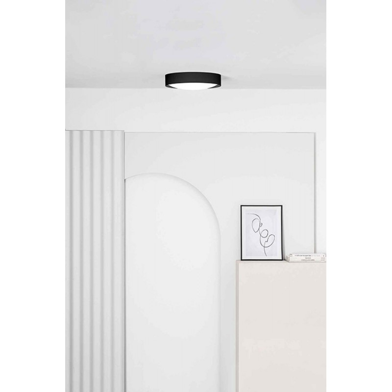 Потолочный светильник Faro 64188N VUK Black ceiling lamp, 40 Вт, 3000 лм, 2700K