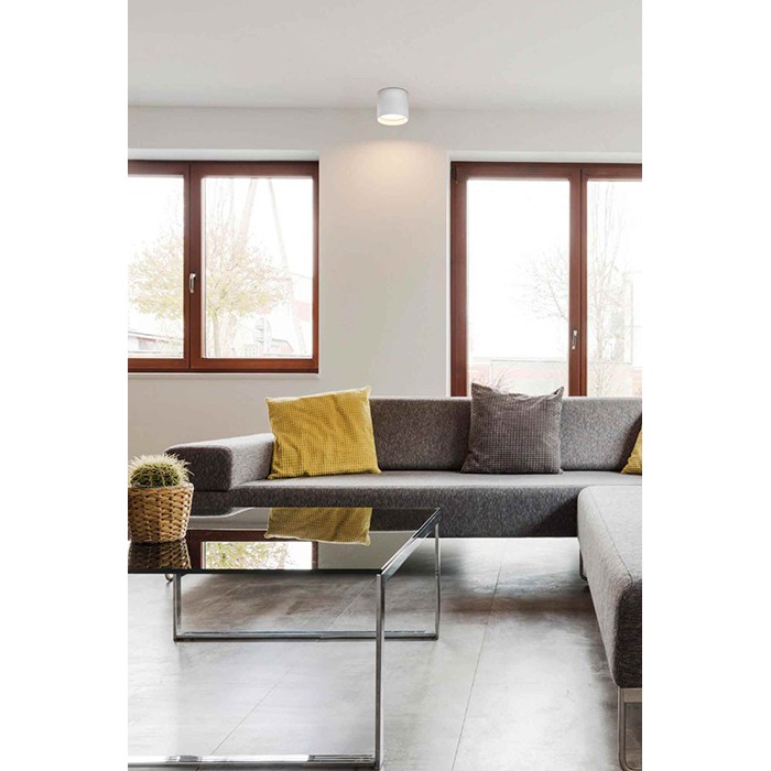 Точковий світильник Faro 64204 NATSU White round ceiling lamp, 30 Вт, 1500 лм, 3000K