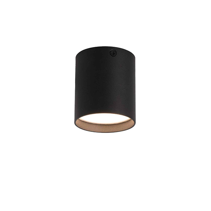 Точковий світильник Faro 64207 HARU Black ceiling lamp, 6 Вт, 250 лм, 3000K