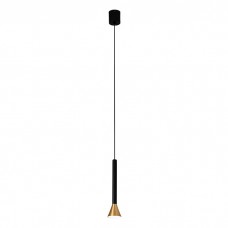 Подвесной светильник Faro 64223 DANKA Satin gold pendant lamp, 6 Вт, 530 лм, 3000K