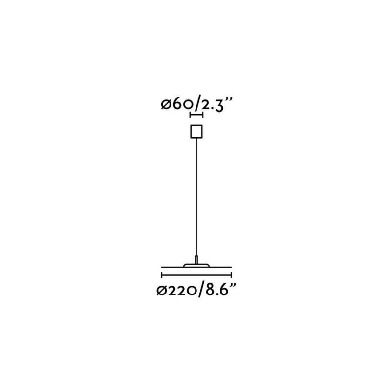 Подвесной светильник Faro 64224 COSMOS Brass pendant lamp, 5 Вт, 360 лм, 3000K