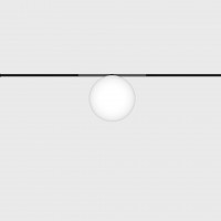 Светильник прожекторного типа LTX MICRO_LINE SFERA, D100mm, LED 4.5W, 4000К, DALI, опал/черный (14.1001.5.940.DALI.BK)