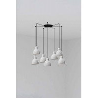 Люстра Faro 64255-111-7L Venice 7L White pendant lamp