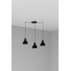 Люстра - Faro 64255-112-3L Venice 3L Black pendant lamp
