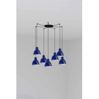 Люстра - Faro 64255-115-7L Venice 7L Cobalt blue pendant lamp