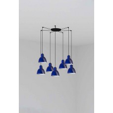 Люстра - Faro 64255-115-7L Venice 7L Cobalt blue pendant lamp