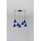 Люстра - Faro 64255-115-7L Venice 7L Cobalt blue pendant lamp