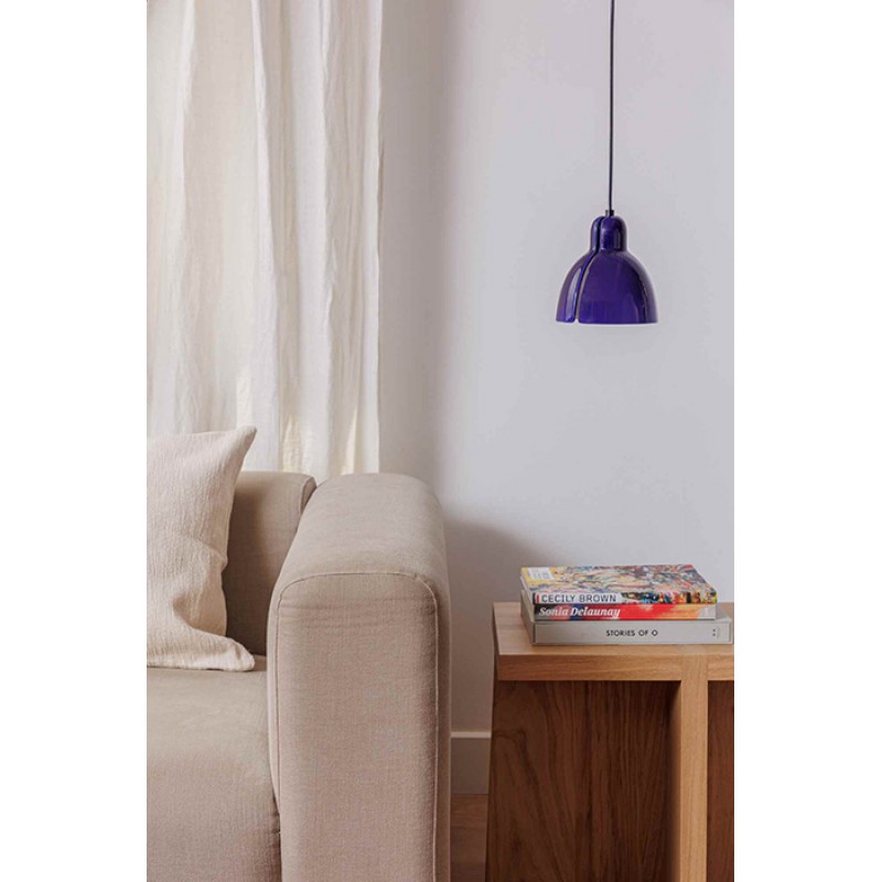 Подвесной светильник Faro 64259 Venice Cobalt blue pendant lamp