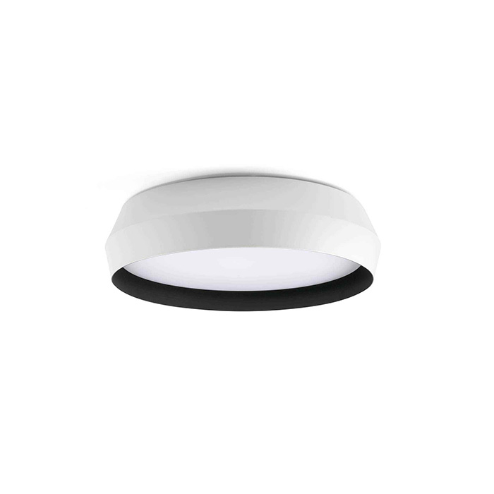 Потолочный светильник Faro 64278 SHOKU 350 White/black wall/ceiling lamp, 24 Вт, 2700K