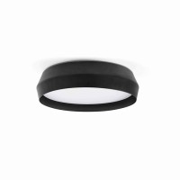 Стельовий світильник Faro 64279 SHOKU 350 Black/black wall/ceiling lamp