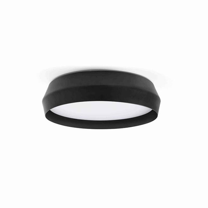 Потолочный светильник Faro 64279 SHOKU 350 Black/black wall/ceiling lamp