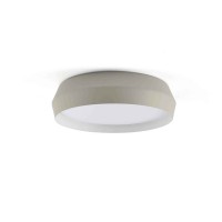 Потолочный светильник Faro 64280 SHOKU 350 Grey/white wall/ceiling lamp, 24 Вт, 2700K