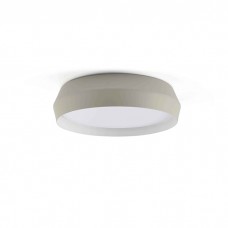 Потолочный светильник Faro 64280 SHOKU 350 Grey/white wall/ceiling lamp, 24 Вт, 2700K