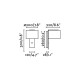 Бра - Faro 64302 Fold White wall lamp