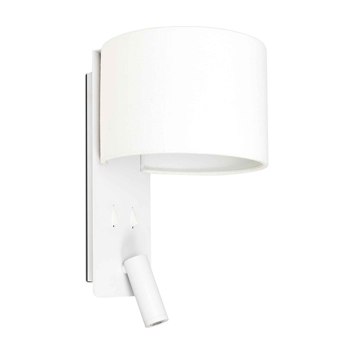 Бра Faro 64304 FOLD White wall lamp with reader