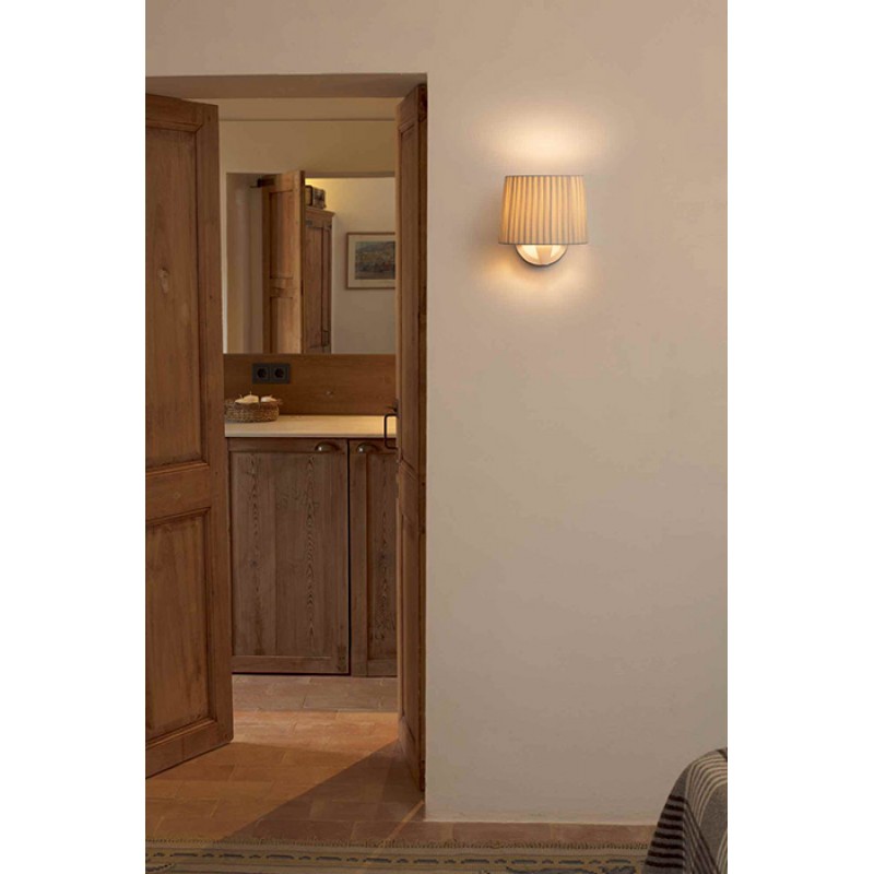 Бра - Faro 64306-35 SAMBA White/ribbon beige wall lamp