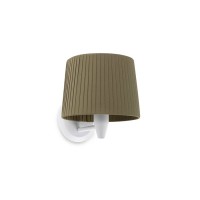 Бра - Faro 64306-37 SAMBA White/Ribbon green wall lamp