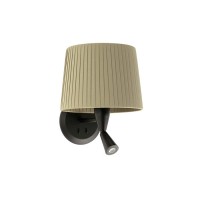 Бра Faro 64309-37 SAMBA Black/ribbon green wall lamp with reader