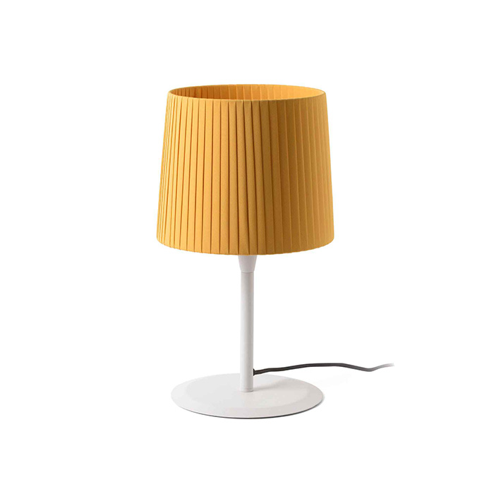Настольная лампа Faro 64310-39 SAMBA White/ribbon yellow table lamp