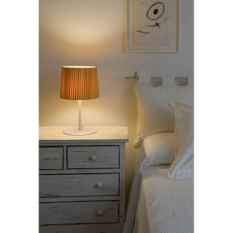 Настільна лампа Faro 64310-39 SAMBA White/ribbon yellow table lamp