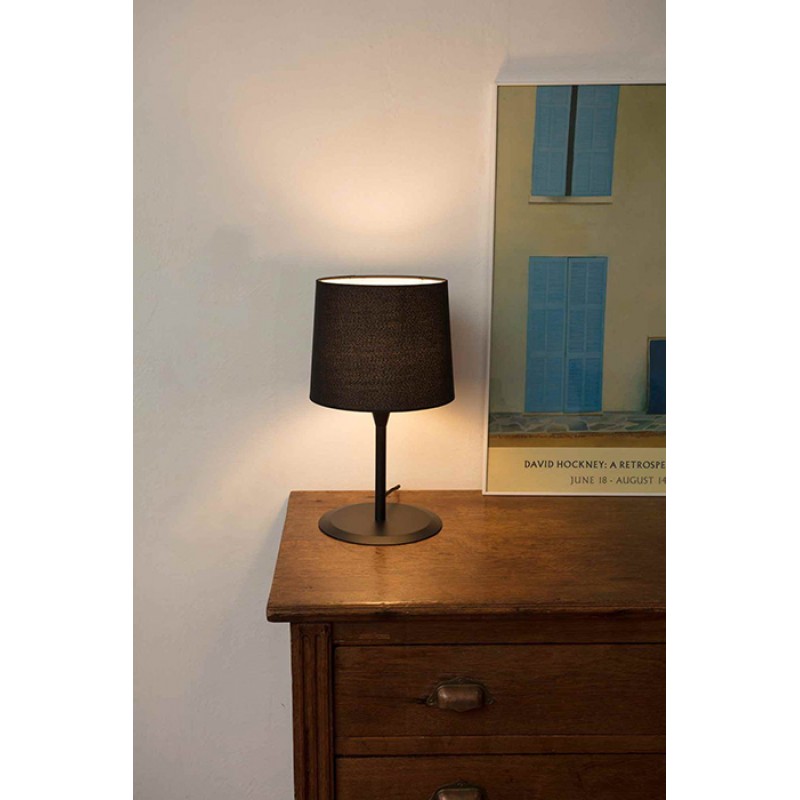 Настольная лампа Faro 64311-06 CONGA Black/black table lamp