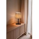 Настольная лампа Faro 64311-38 SAMBA Black/ribbon beige table lamp
