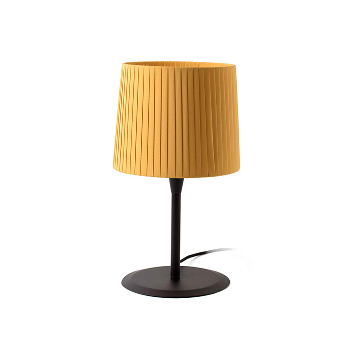 Настольная лампа Faro 64311-39 SAMBA Black/ribbon yellow table lamp