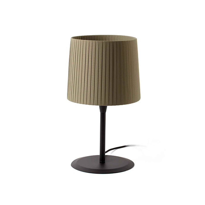 Настольная лампа Faro 64311-40 SAMBA Black/ribbon green table lamp