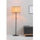 Торшер - Faro 64313-49 MAMBO Black/rattan floor lamp