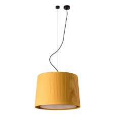 Подвесной светильник Faro 64314-45 SAMBA Black/ribbon yellow pendant lamp ?450