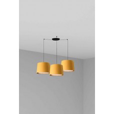 Люстра - Faro 64314-45-3L SAMBA 3L Black/yellow pendant lamp