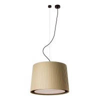 Подвесной светильник Faro 64314-46 SAMBA Black/ribbon green pendant lamp ?450