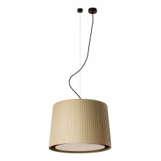 Подвесной светильник Faro 64314-46 SAMBA Black/ribbon green pendant lamp ?450