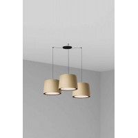 Люстра Faro 64314-46-3L SAMBA 3L Black/green pendant lamp