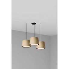 Люстра - Faro 64314-46-3L SAMBA 3L Black/green pendant lamp