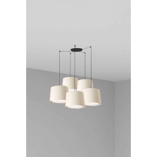 Люстра - Faro 64314-54-5L CONGA 5L White pendant lamp