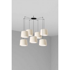 Люстра - Faro 64314-54-7L CONGA 7L White pendant lamp