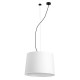 Подвесной светильник Faro 64314-54 CONGA Black/white pendant lamp ?450